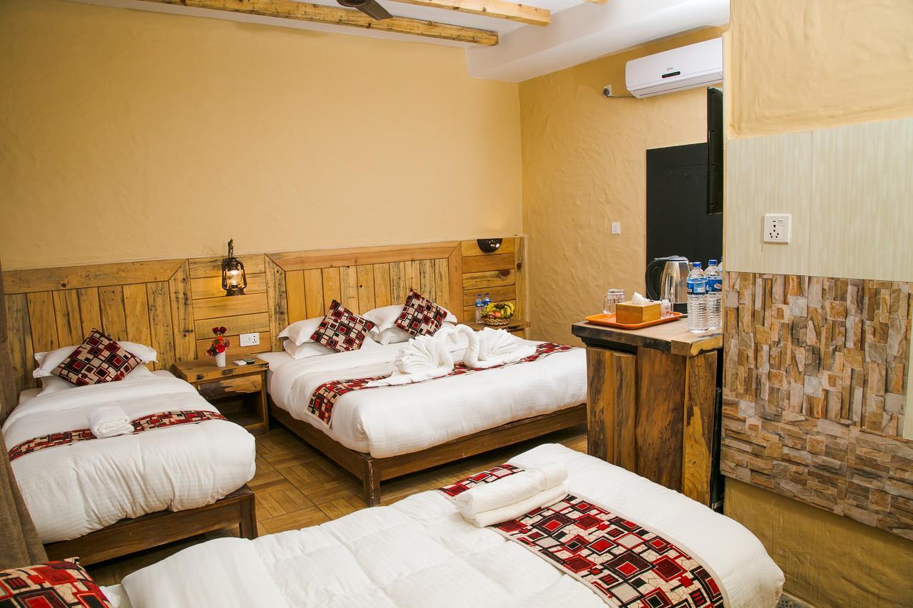 Hotel Tourist Residency Pokhara Exteriör bild