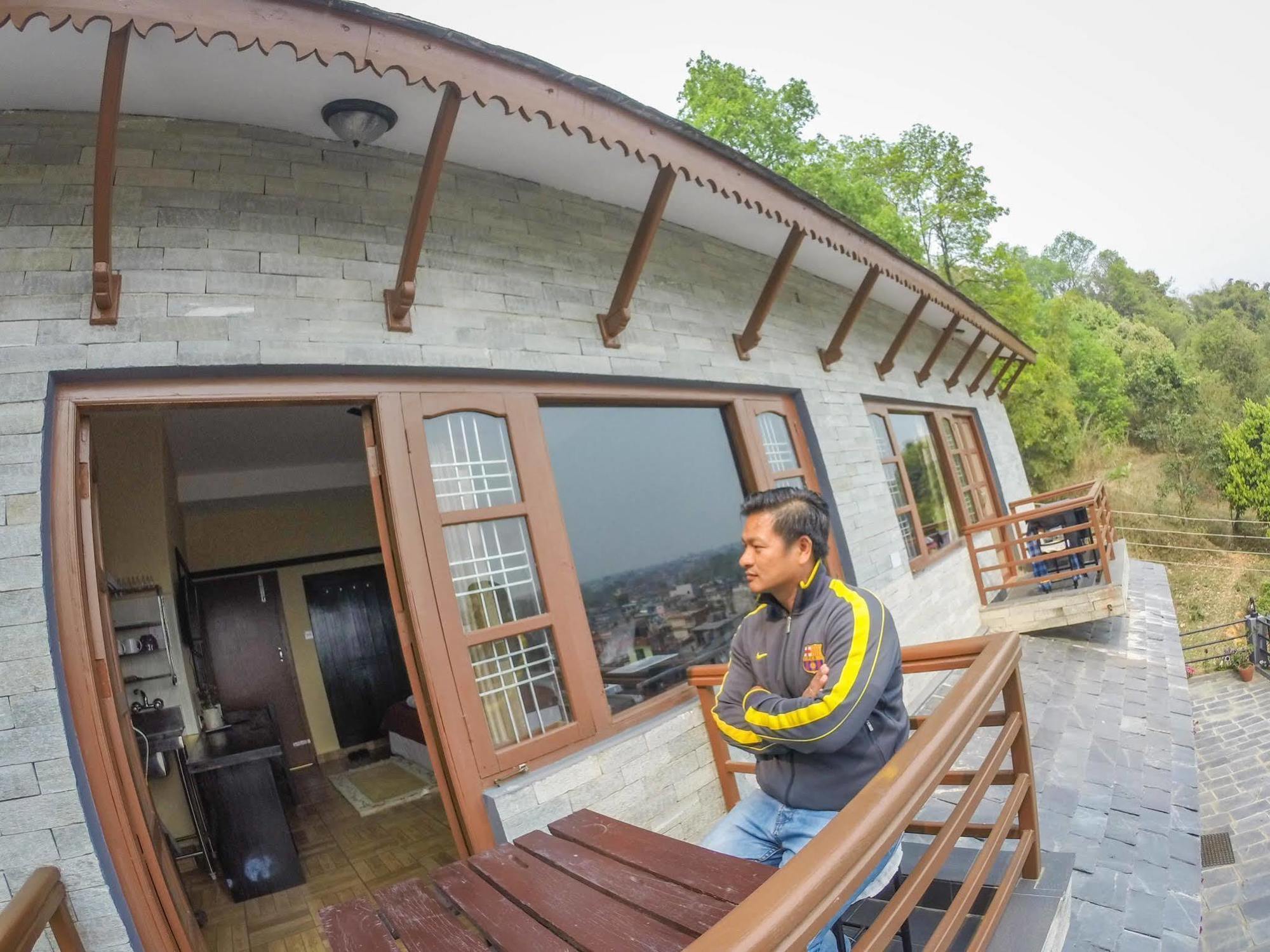 Hotel Tourist Residency Pokhara Exteriör bild